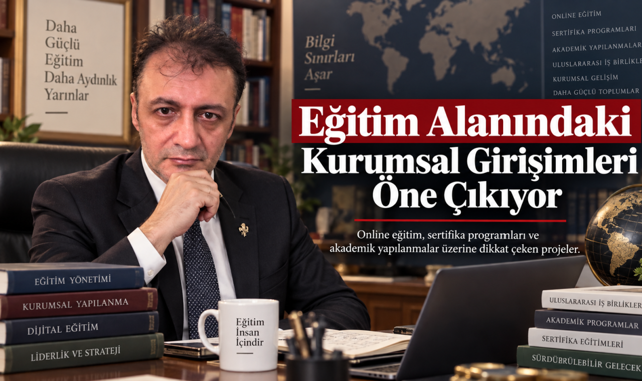 Prof. Dr. Bilal Semih Bozdemir’in eğitim alanındaki kurumsal girişimleri